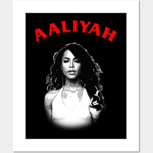 Aaliyah - Engraving Posters and Art